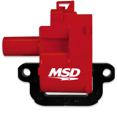 MSD Blaster Direct Ignition Coil; Replacement Coil; Red; Single;