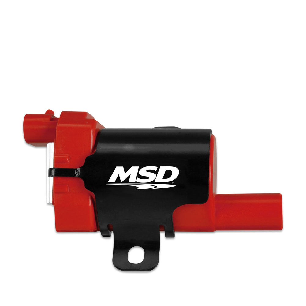 MSD Blaster LS Direct Ignition Coil; Replacement Coil; Red/Black; Single;