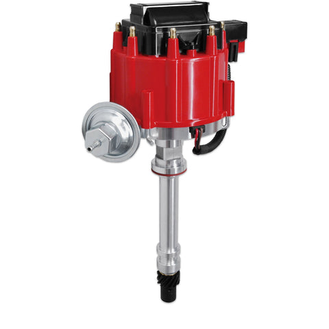 MSD Street Fire™ HEI Distributor; w/4 Pin Module; Iron Gear;