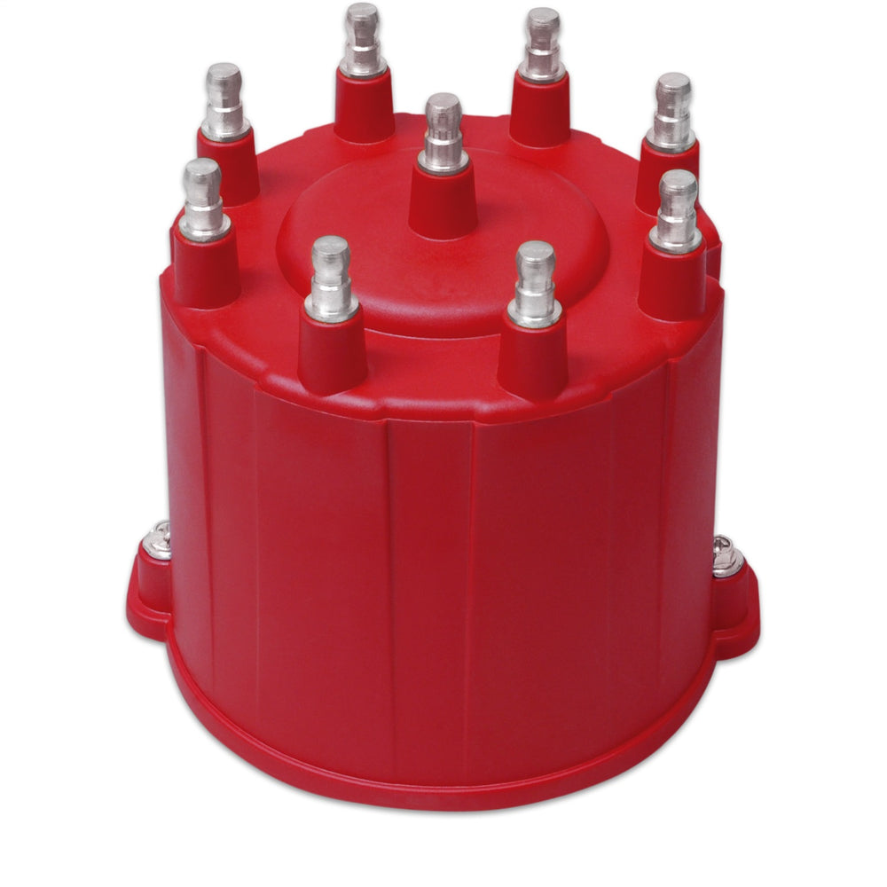 MSD GM HEI Distributor Cap; For Use w/PN[8427/8366]; Red;