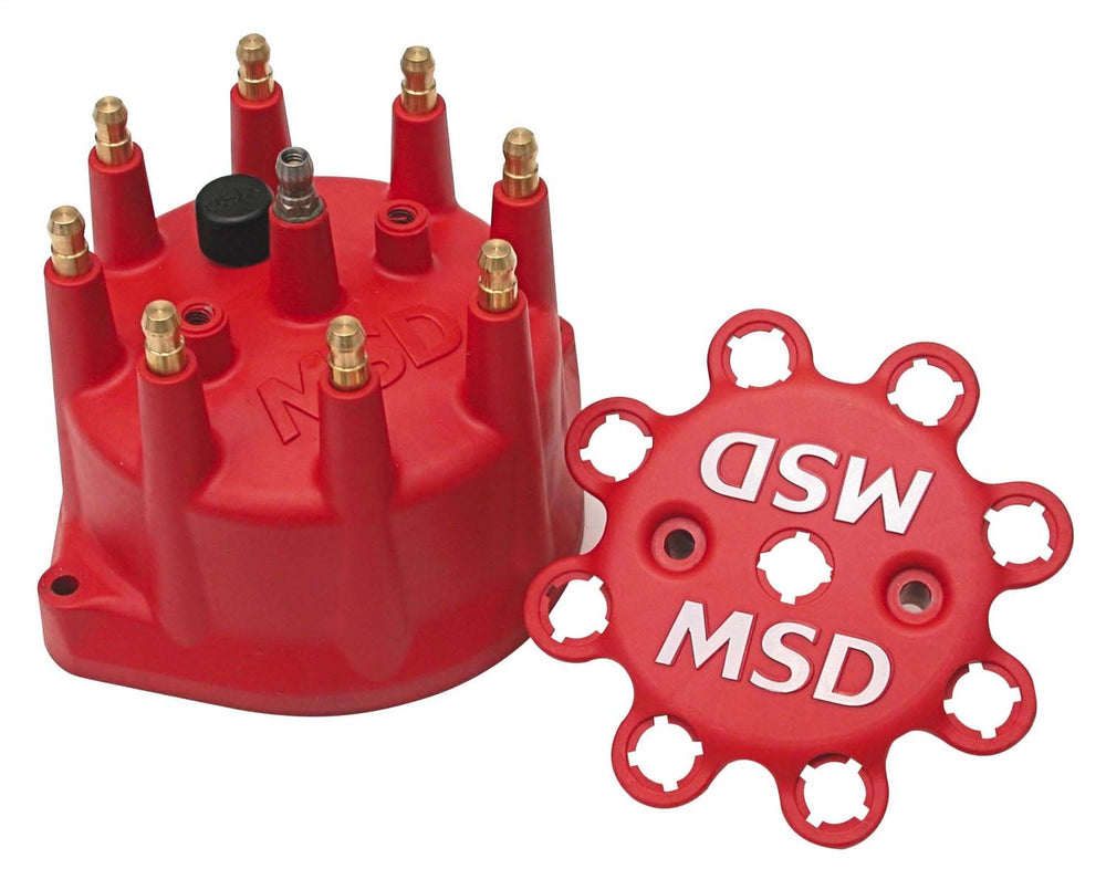 MSD MSD Small Diameter Distributor Cap; For PN[8570/8545/8546]; Red;