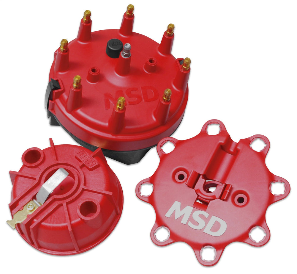 MSD Cap-A-Dapt Cap And Rotor; For Small Diameter MSD Distributors;