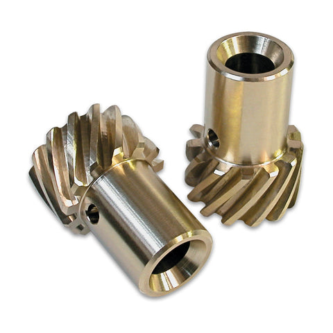 MSD Distributor Gear Bronze; Chevy 0.5 in. ID;