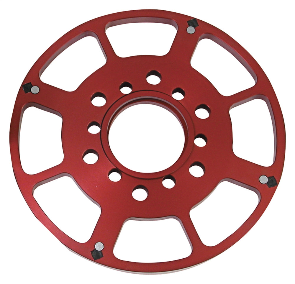 MSD Crank Trigger Wheel; 7 in. Balancer; Replacement; Red;