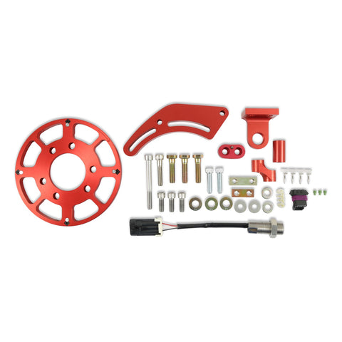 MSD Crank Trigger Kit; For Gen III/IV LS Engines; 6.56 in. Wheel;