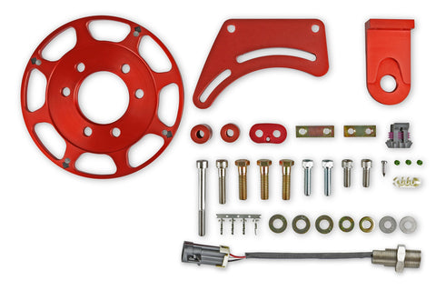 MSD Crank Trigger Kit; Fits w/Ford Coyote Engines; w/Hall-Effect Sensor;