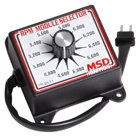 MSD Selector Switch; 4600-6800 RPM;