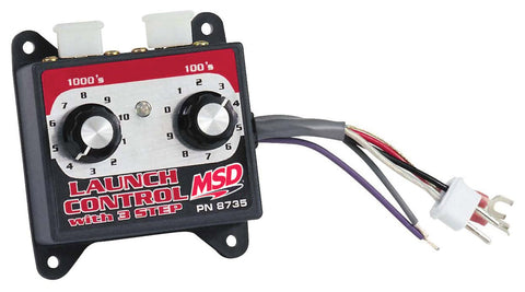 MSD RPM Controls Launch Control Module Selector; For MSD 6/7 Series;