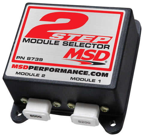 MSD RPM Controls Two Step Module Selector; Allows You To Choose Two Different RPM Limits That Can Be Activated At Different Times;