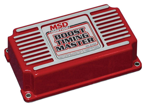 MSD Boost Timing Controls Boost Timing Master; Must Be Used w/MSD 6/SCI/7/8/10 Series Ignition;