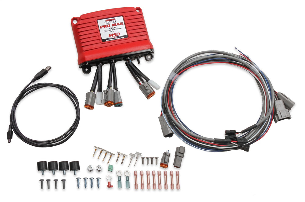 MSD Pro Mag A/Fuel Power Grid; Allows The Control Of The Ignition Timing By Time With The Use Of A PC Or A Mobile Device; For Use w/MSD Pro Mag 44;