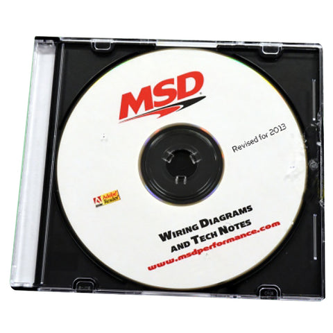 MSD CD Rom; Wiring Diagrams/Tech Notes; In Adobe Acrobat;