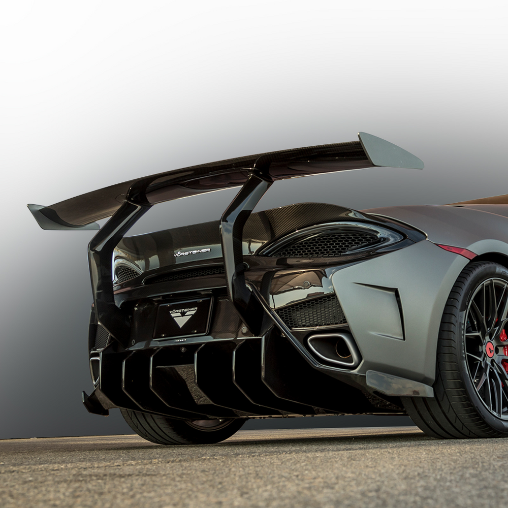 McLaren 570S VX Aero Rear Bumper w/ Rear Diffuser