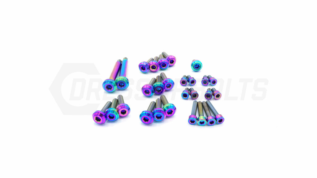 Dress Up Bolts Stage 1 Titanium Hardware Engine Kit RB25 Engine