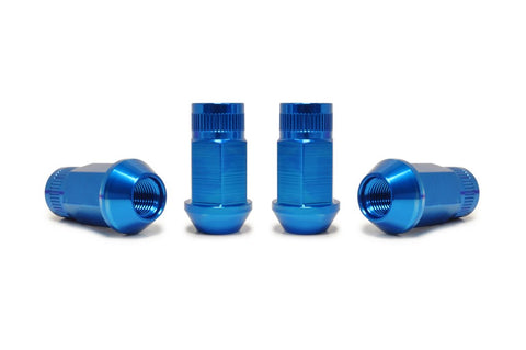 NRG Aluminum Lug Nuts M12x1.5 Blue Set of 3