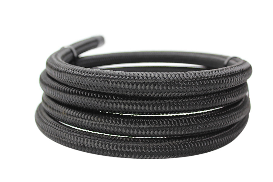 ISR Performance -6AN Braided Black Nylon Hose - (Per Foot)