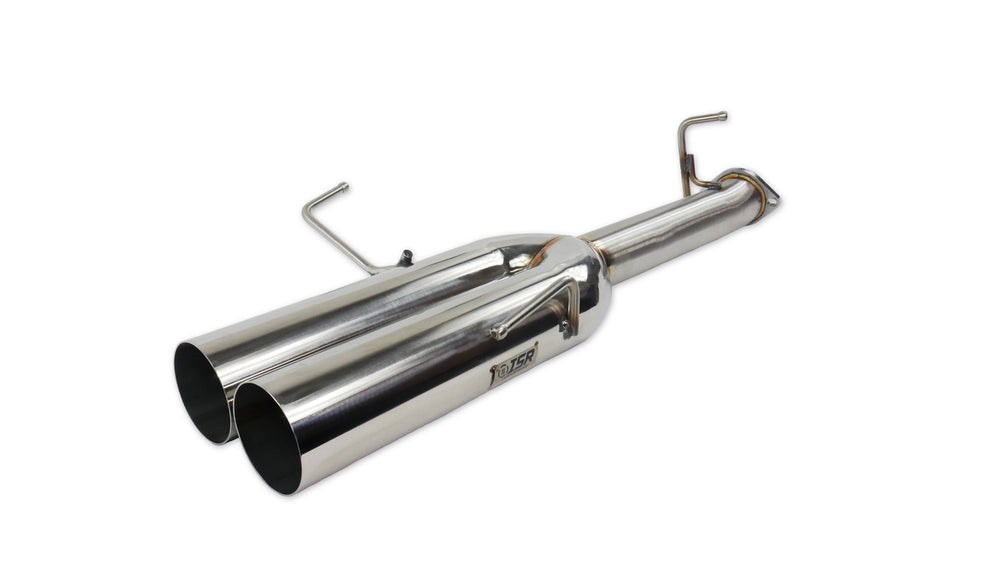 ISR Performance EP (Straight Pipes) Dual Tip Exhaust - Nissan 240sx 95-98 (S14) - 4"