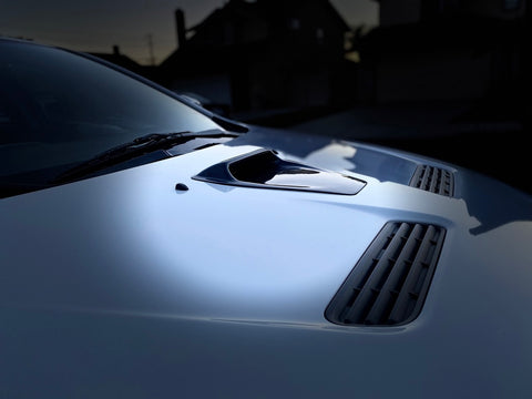 Evo X Cwest Style Hood Scoop