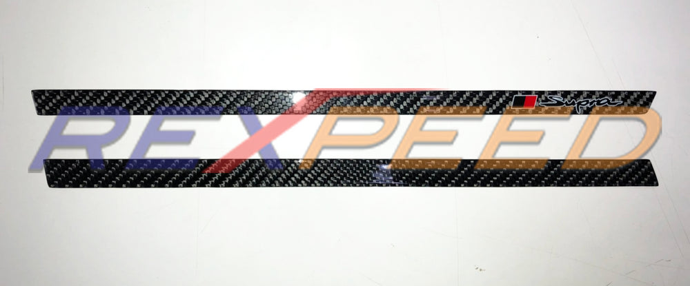 Supra 2020 Passenger Side CF Interior badge-RHD