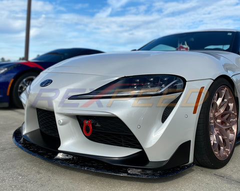 Supra 2020 V2 Forged Carbon Front Splitter-Gloss