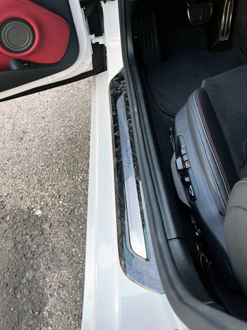 Supra 2020+ Forged Carbon Door Sill Cover-Gloss