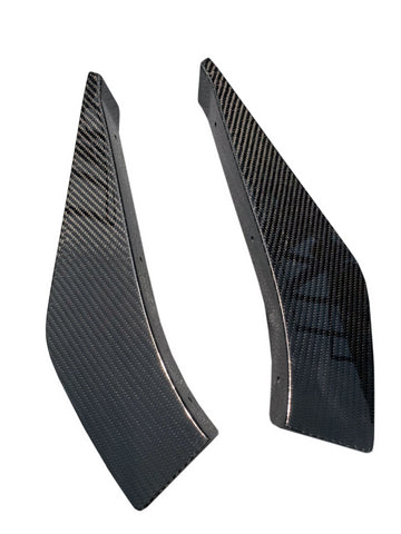 Supra 2020+ V5 Carbon Fiber Front Canards-Gloss