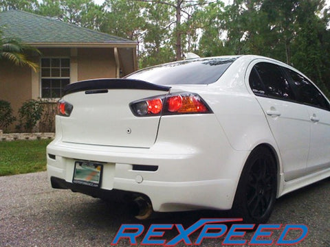 Evo X Duckbill Trunk Spoiler Full Carbon