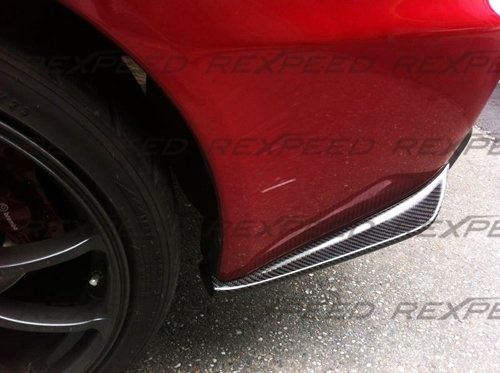 Evo X Rear Bumper Spats