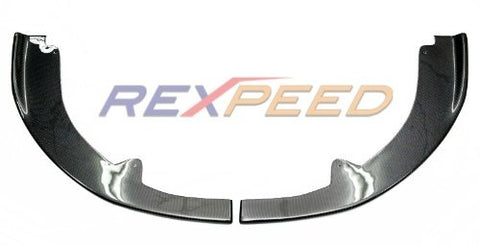 Rexpeed Carbon Fiber Front Splitters Peugeot RCZ 10-12