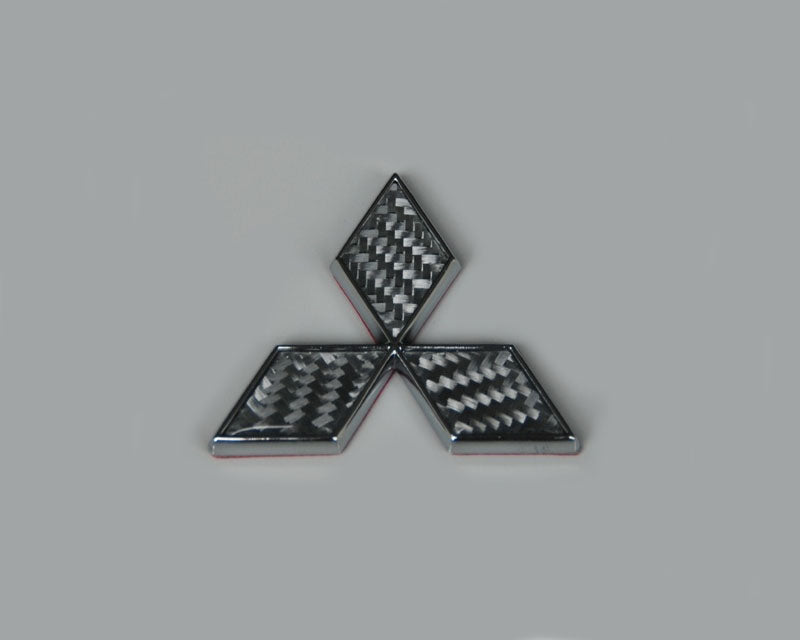 Mitsubishi Diamond Silver Emblem 5x5