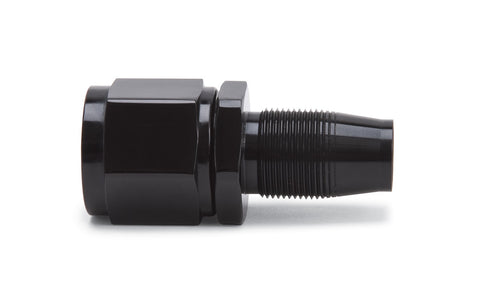 Russell -8 AN HOSE END WITHOUT SOCKET. STRAIGHT. POLISHED AND BLACK ANODIZED.