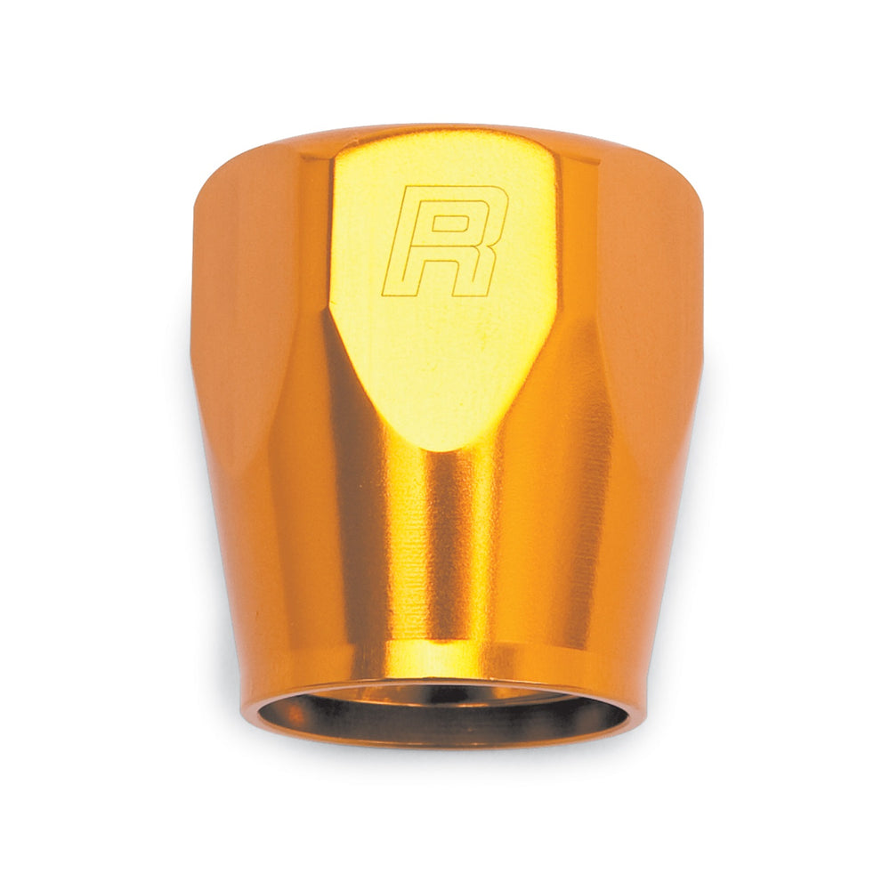 Russell -8 SOCKET. POLISHED AND ORANGE ANODIZED FINISH. QTY OF 2.