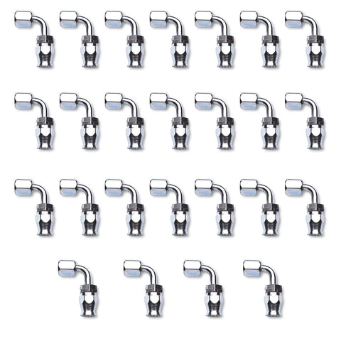 Russell ENDURA PWR STEERING HOSE END;-6 90 DEGREE 25 PC BULK PKG