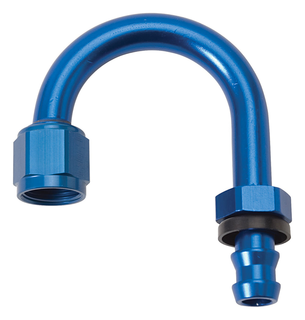 Russell TWIST LOK HOSE END 180-DEG #6