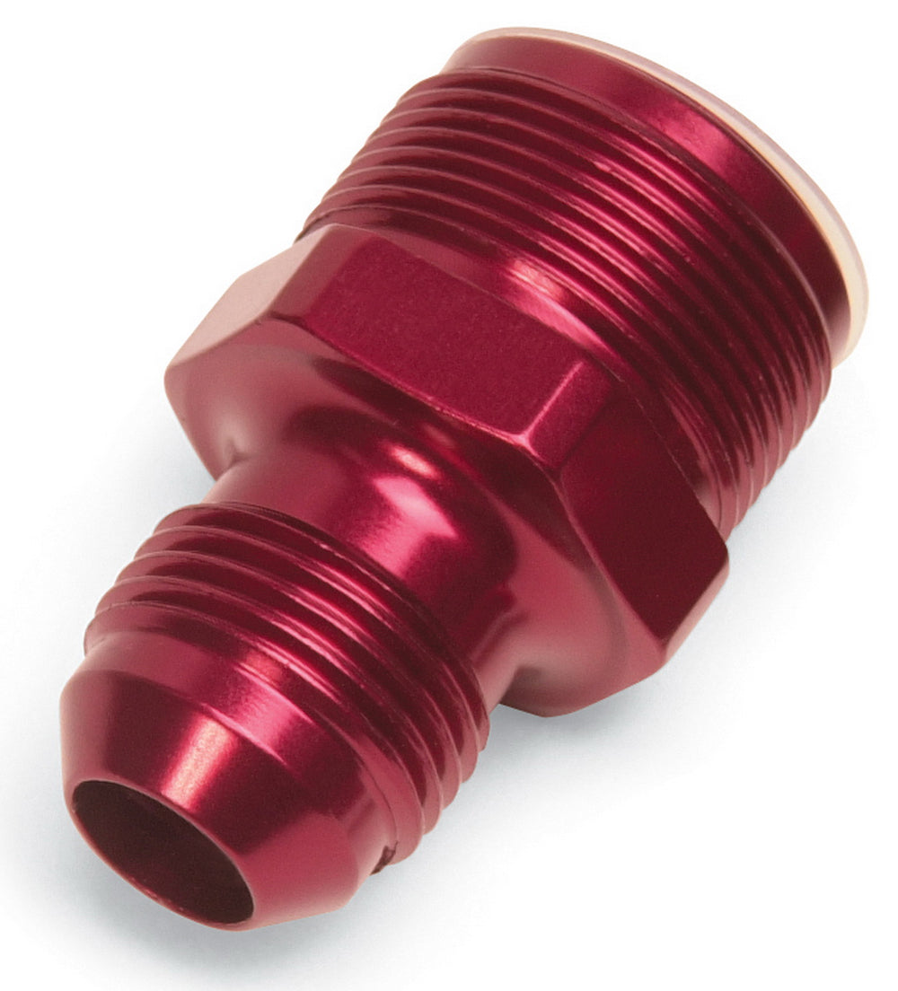Russell ADAPTER; 1in.-20 X #8 AN MALE FLARE FOR QUADRAJET CARB