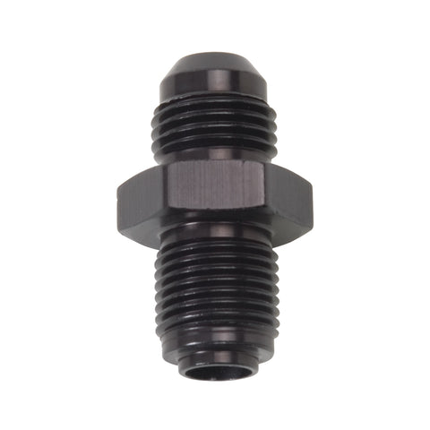 Russell ADAPTER FITTING #6 AN MALE TO M14 X 1.25 TBI MALE BLK ANODIZED