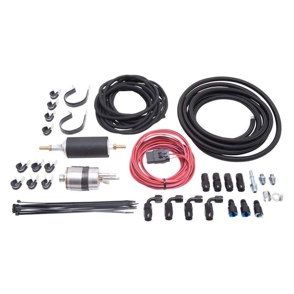 Russell PLUMBING KIT COMPLETE FUEL SYS LSX/LQX ENGINGES W/RETURNLESS FUEL SYSTEM/OEM RAILS UP TO 450 HP PROCLASSIC FINISH
