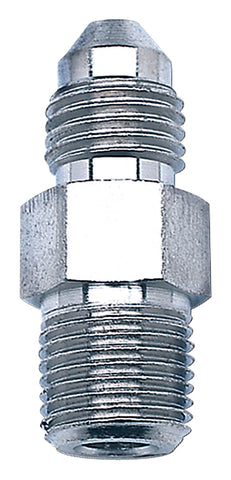 Russell ADAPTER FITTING #4 FLARE MALE TO 1/8in. NPT MALE STEEL ENDURA FINISH