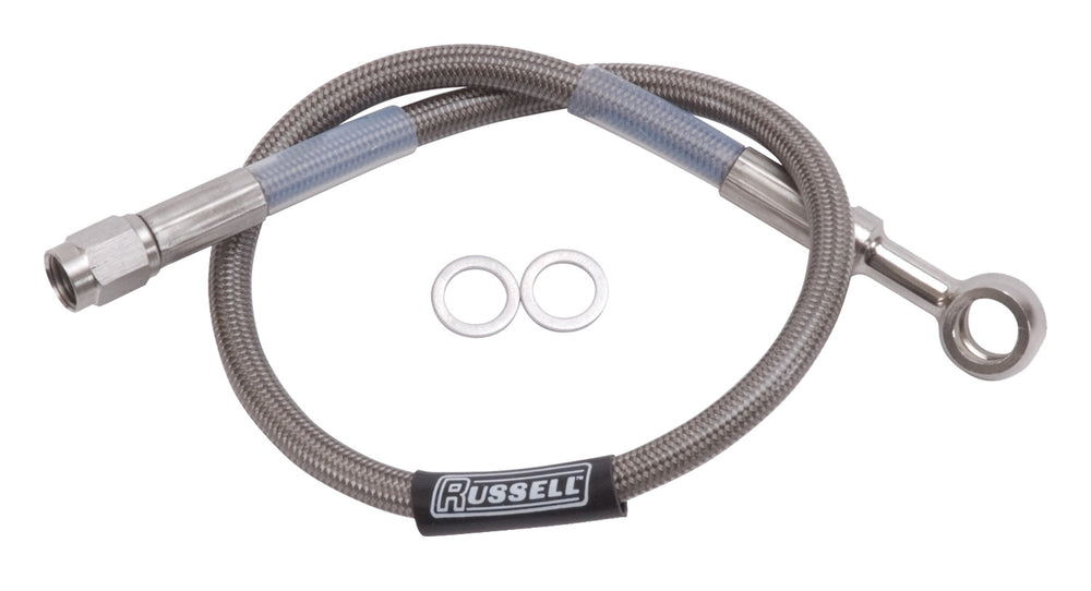 Russell 9in. STRAIGHT #3 TO 10MM BANJO