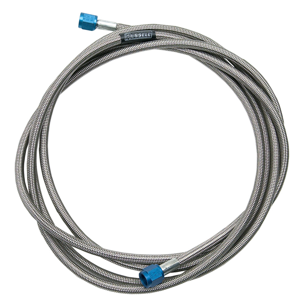 Russell NITROUS HOSE #4 AN 14 FT BLUE