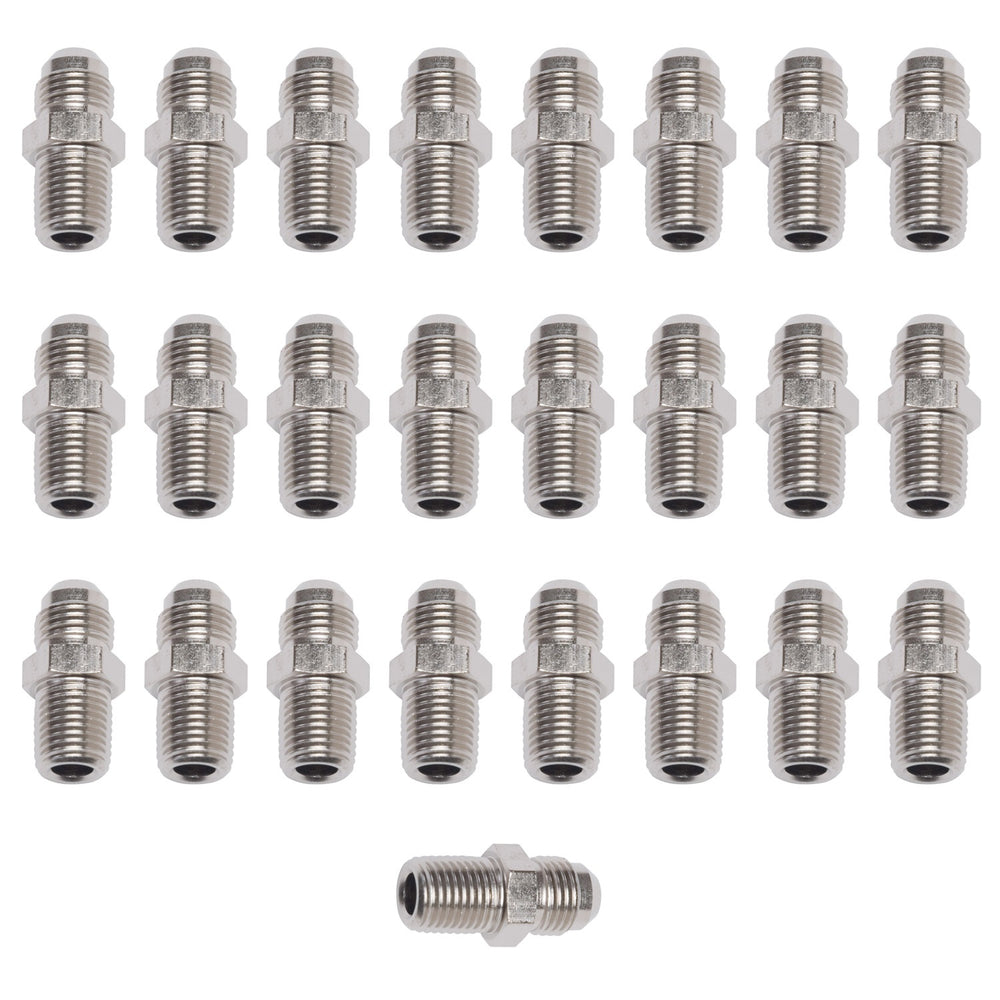 Russell #3 AN MALE TO 1/8in. NPT MALE ENDURA FINISH (BULK PKG OF 25)