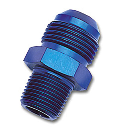 Russell Adapter Fitting; AN to NPT; Straight;-6 x 1/8in.; Blue