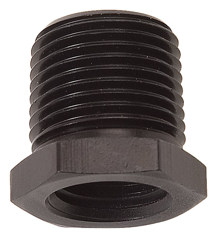 Russell FITTING REDUCER 3/8in. NPT MALE X 1/4in. NPT FEMALE BLK ANODIZED