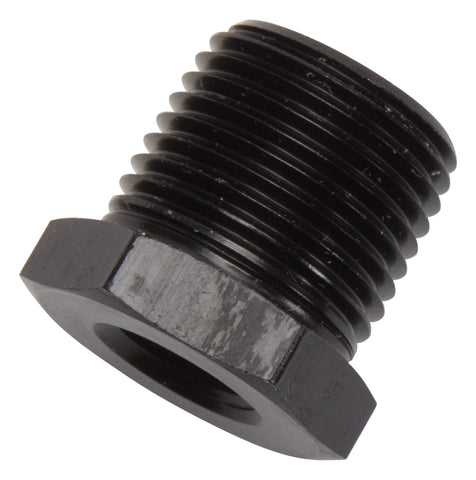 Russell ADAPTER FITTING BUSHING REDUCER 3/8in. NPT MALE TO 1/8ft. NPT FEMALE BLK FINISH