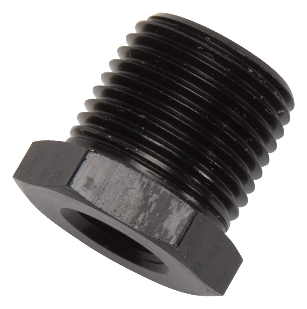 Russell ADAPTER FITTING BUSHING REDUCER 1/2in. NPT MALE TO 3/8in. NPT FEMALE BLK FINISH