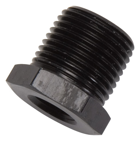 Russell ADAPTER FITTING BUSHING REDUCER 1/2in. NPT MALE TO 3/8in. NPT FEMALE BLK FINISH