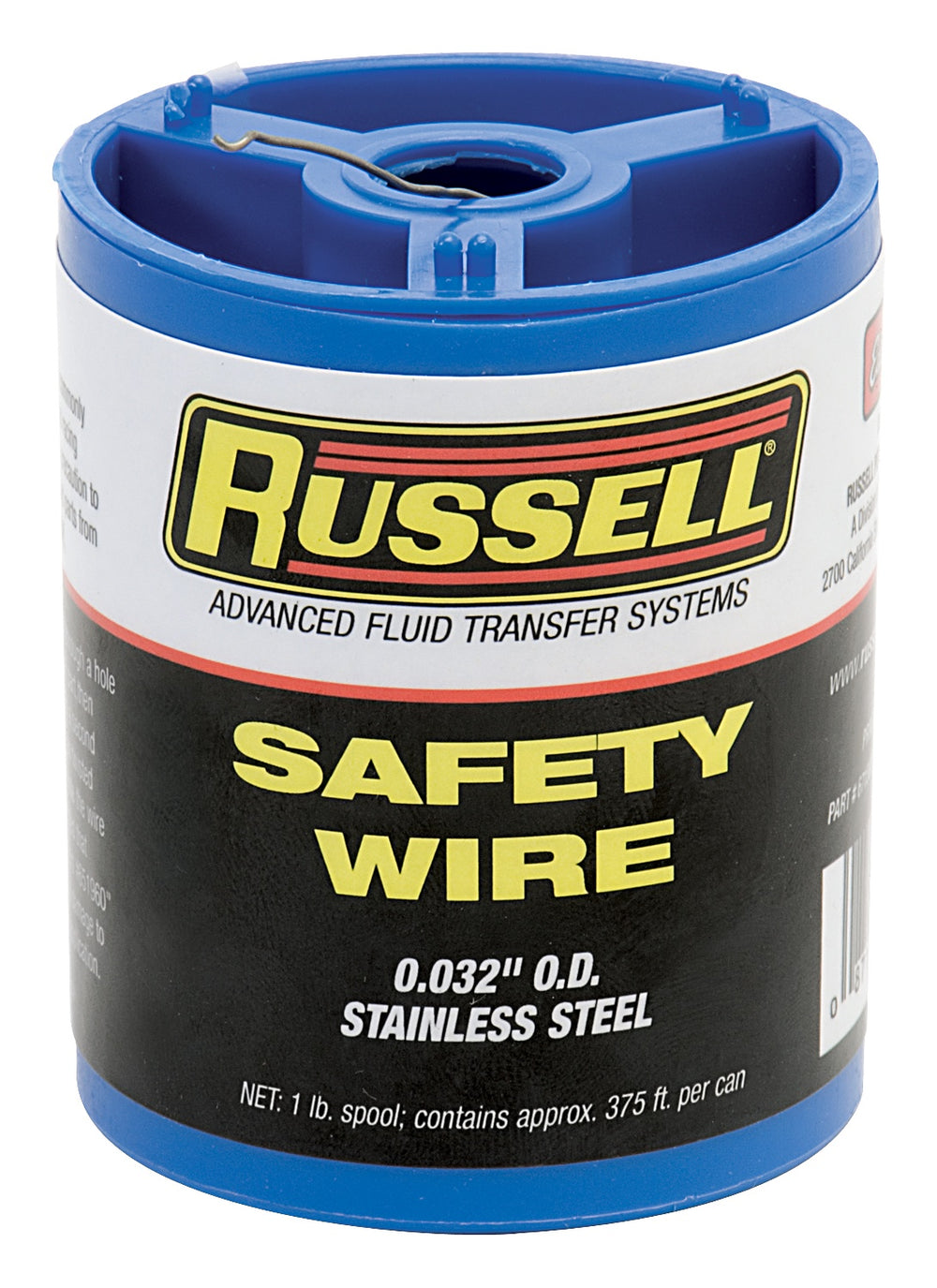 Russell SAFETY WIRE 0.032in. OD WIRE 1 LB SPOOL