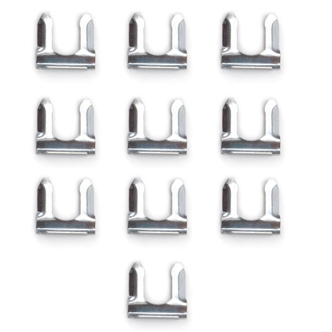Russell BRAKE HOSE MOUNTING ACCESSORY RETAINING FRAME CLIP CLR ZINC/CAD FINISH (BULK PKG OF 10)