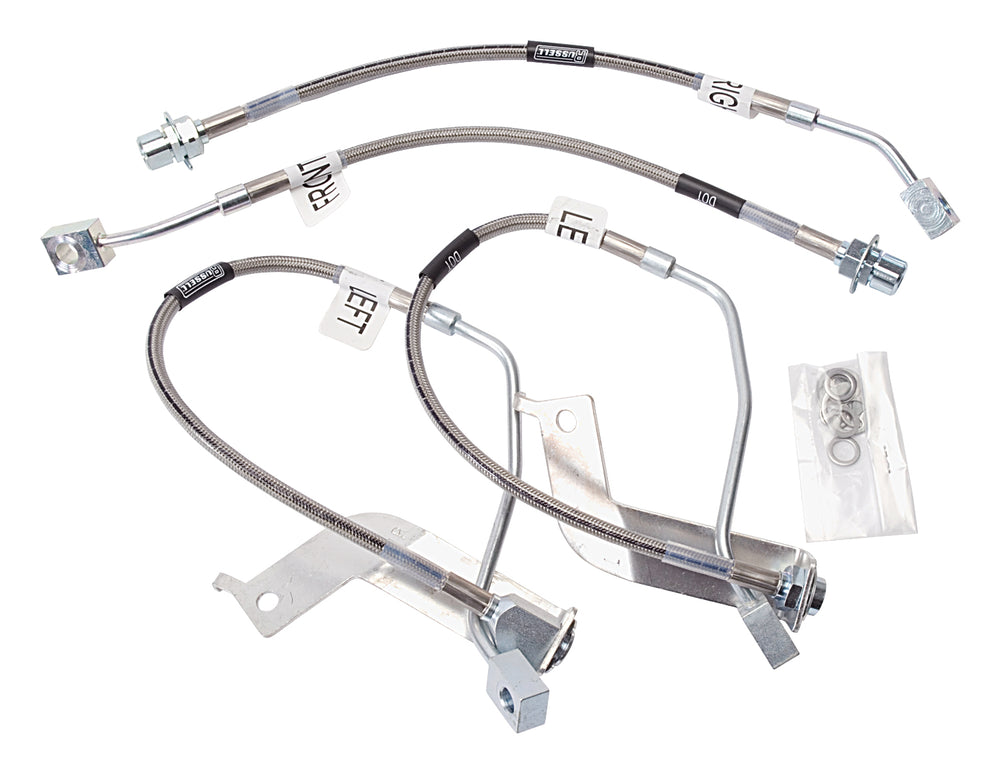 Russell 99-03 FORD MUSTANG 6 CYL/GT W/OUT 4 WHEEL ABS COMPLETE BRAKE LINE KIT
