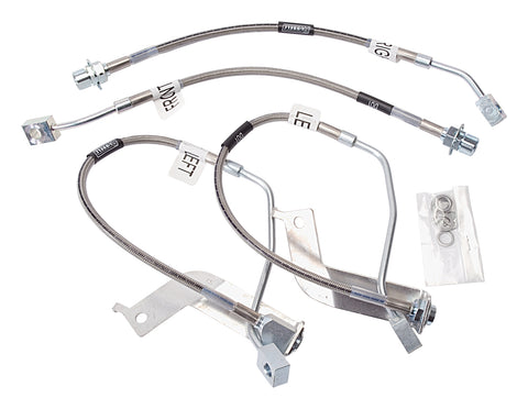 Russell 99-03 FORD MUSTANG 6 CYL/GT W/OUT 4 WHEEL ABS COMPLETE BRAKE LINE KIT